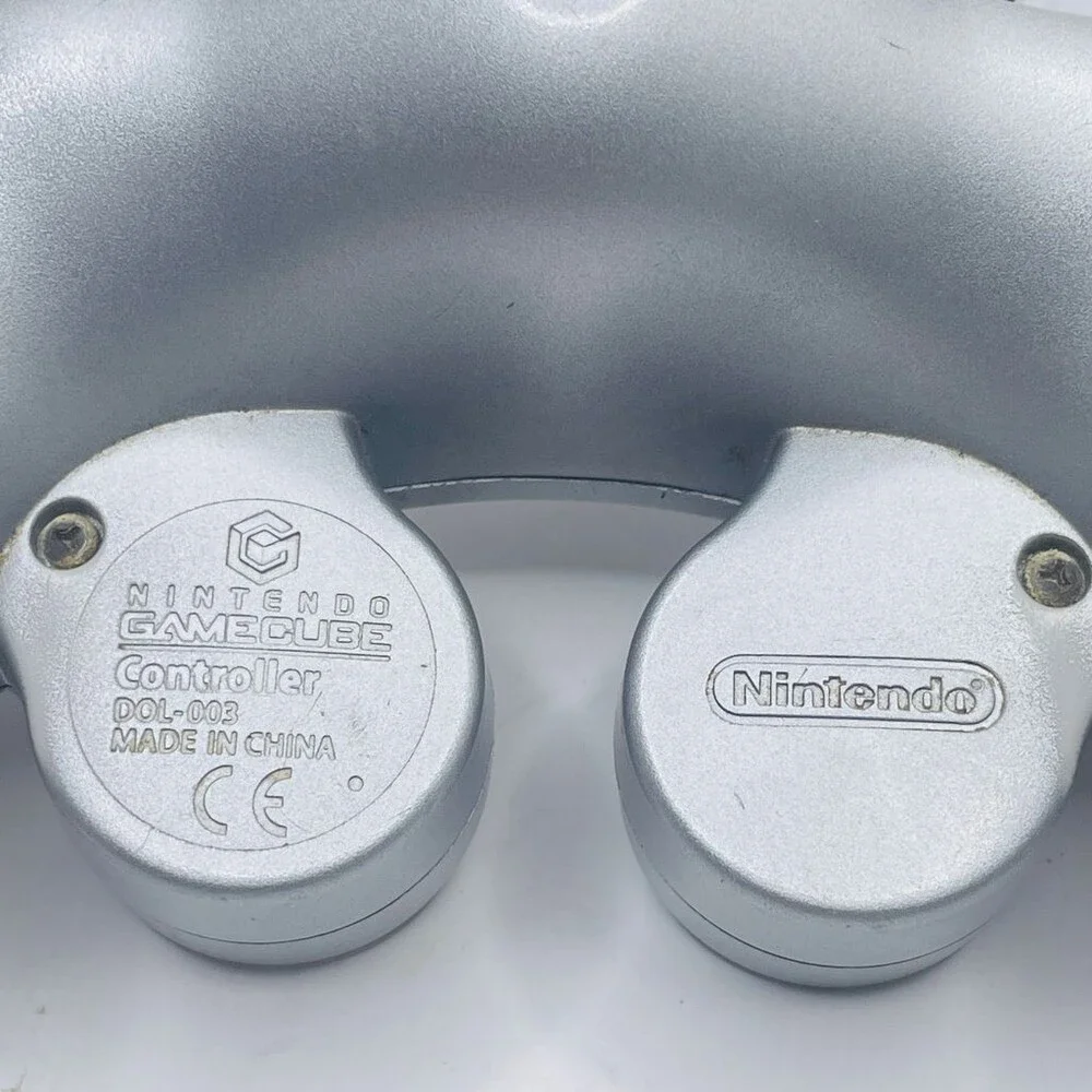 OEM Platinum Silver Nintendo GameCube Wired GC Controller DOL-003